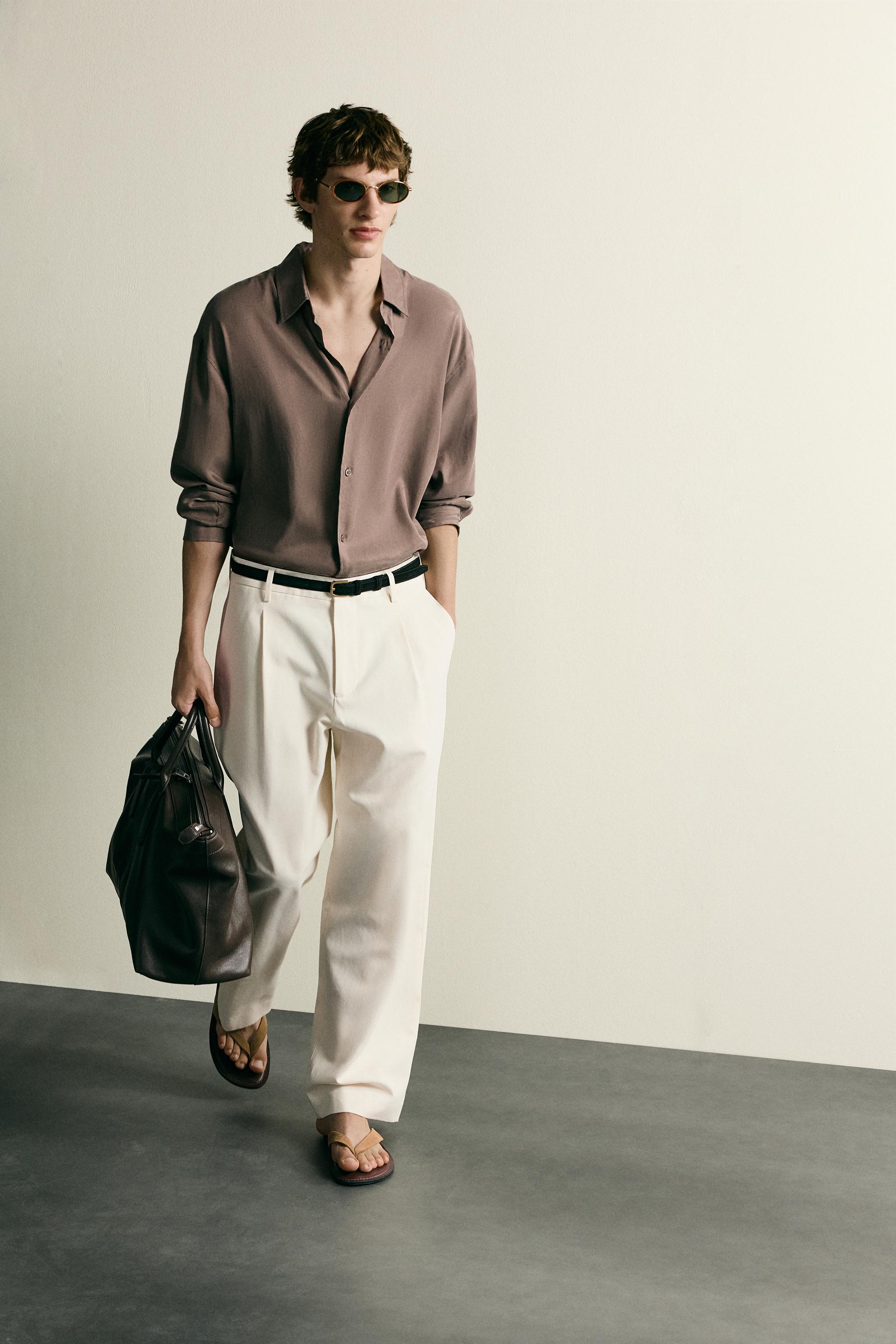 CHEMISE FLUIDE COUPE DÉCONTRACTÉE